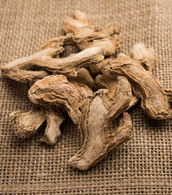 Dried Organic Ginger or Dry Adrak also known as Sonth in India