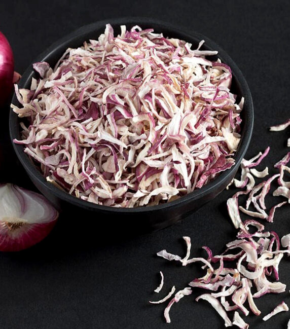 Dehydrated Pink Onion Flakes