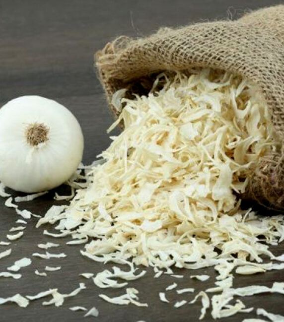 Dehydrated White Onion Flakes